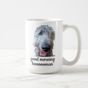 De Café Caneca Irish Wolfhound – Bom Dia Hoooooman