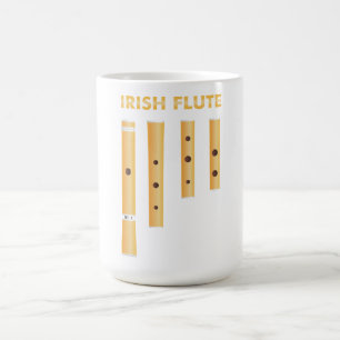 De Café Caneca irlandesa da flauta