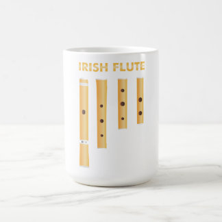 De Café Caneca irlandesa da flauta