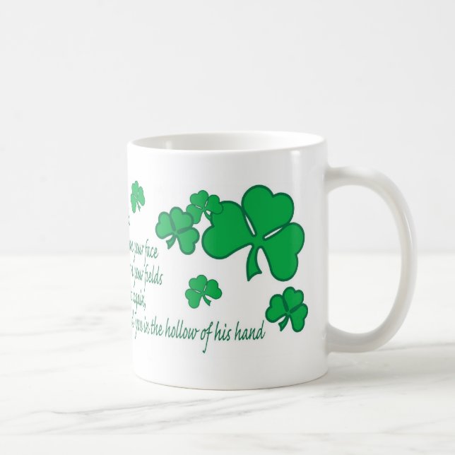 De Café Caneca irlandesa da oração (Direita)