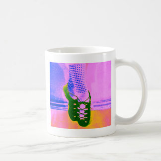 De Café caneca irlandesa do dançarino
