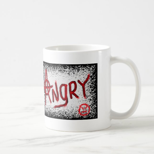 De Café Caneca irritada do logotipo (Direita)