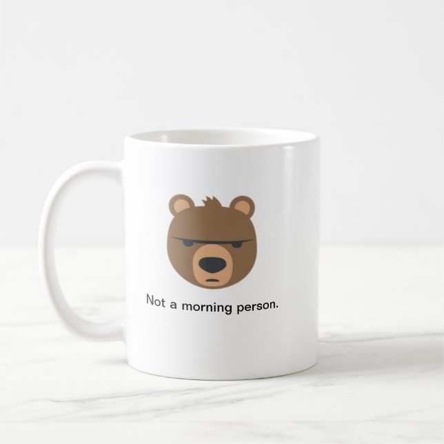 De Café Caneca irritada do urso (Esquerda)