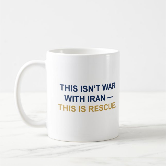 De Café Caneca Isto Não É Guerra Com o Irã (Esquerda)