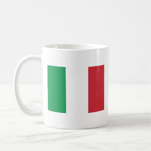 De Café Caneca Italiana com Bandeira 