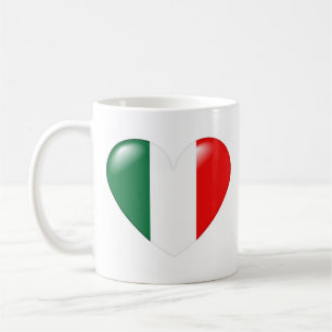 De Café Caneca italiana do coração - Cuore Italiano