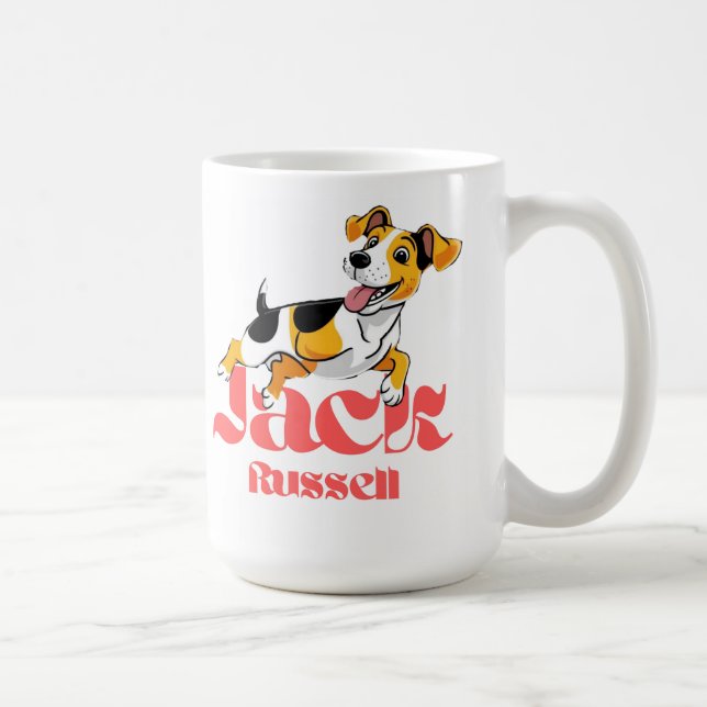 De Café Caneca Jack Russell (Direita)