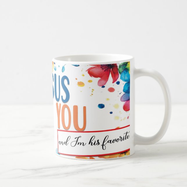 De Café Caneca Jesus Te Ama (Direita)