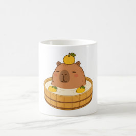 De Café Caneca Kawaii Yuzu Banho Onsen Capivara Fofa