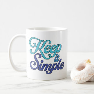 De Café Caneca Keep it Simple (Azul)
