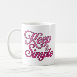 De Café Caneca Keep it Simple (Rosa)