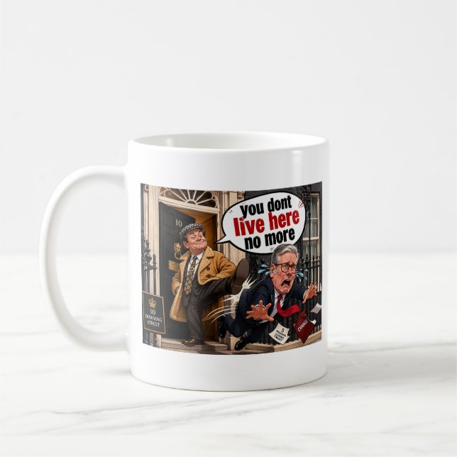 De Café Caneca Keir Starmer Expulso do Número 10 (Esquerda)