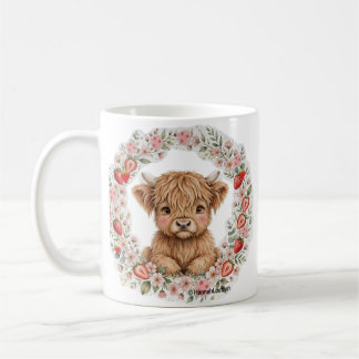 De Café Caneca KJV Bíblia - Bezerro Vaca das Terras Altas