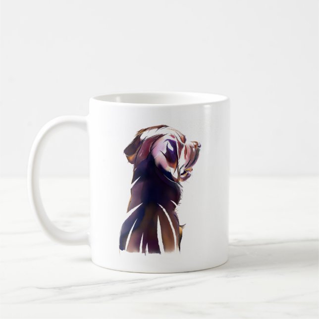 De Café Caneca Labrador Retriever – Presente para Amantes  (Esquerda)