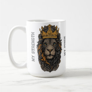 De Café Caneca Leão Majestoso