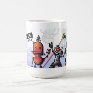 De Café Caneca legal do robô