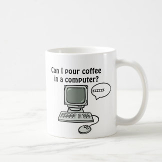 De Café Caneca lenta do computador