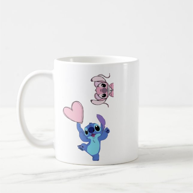 De Café Caneca Lio & stitch (Esquerda)