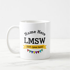 De Café Caneca LMSW Trabalhador Social Mestre Licenciado