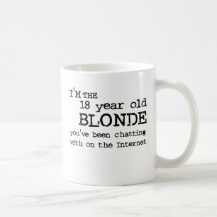 De Café Caneca Loira Engraçada Internet Humor
