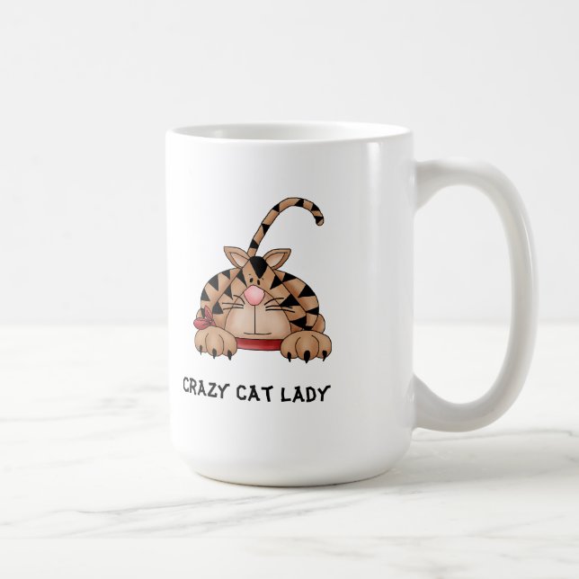 De Café Caneca louca da senhora do gato (Direita)