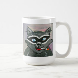 De Café Caneca louca do guaxinim
