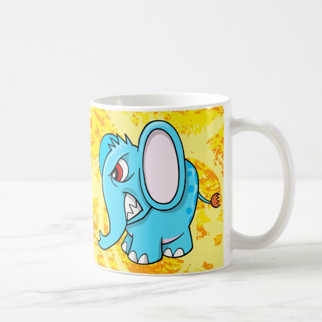 De Café Caneca louca louca do elefante (Direita)
