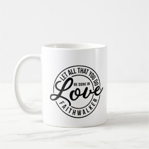 De Café Caneca Love Faith Walker