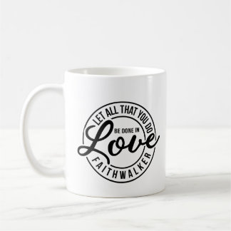 De Café Caneca Love Faith Walker