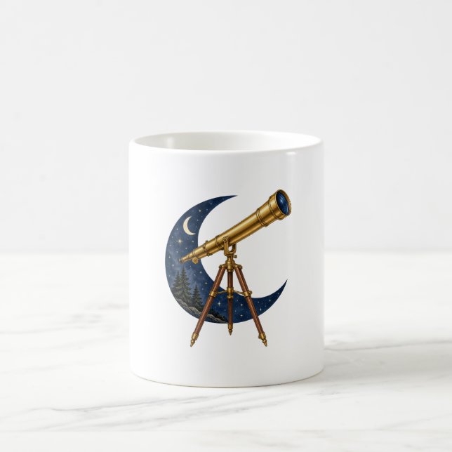 De Café Caneca Lua Indigo e Estrelas da Floresta do Telesc (Centro)