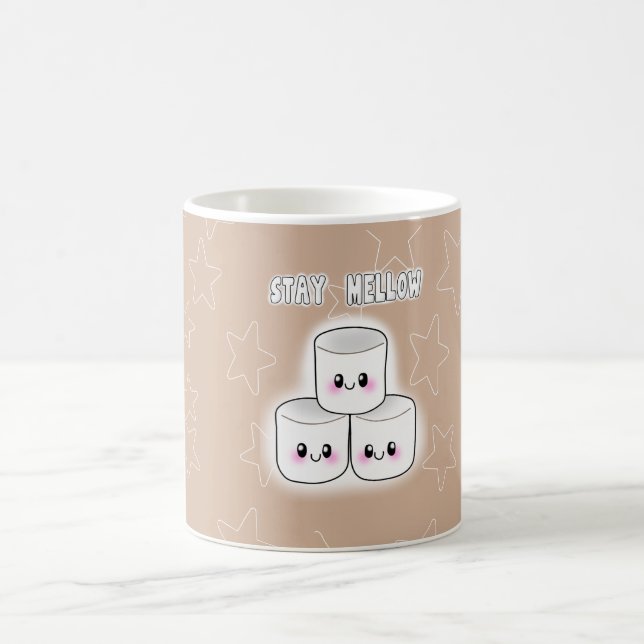 De Café Caneca madura do Marshmallow da estada (Centro)