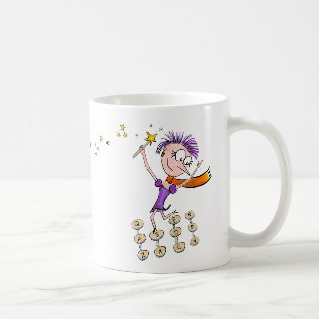 De Café Caneca mágica da faculdade criadora para (Direita)