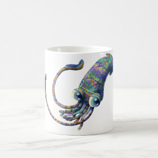 De Café Caneca mágica do calamar da desgraça
