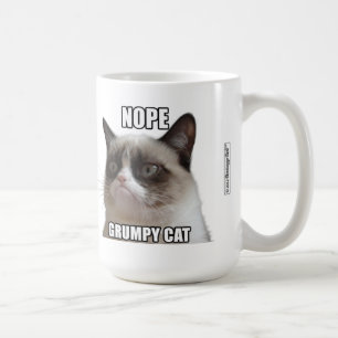 De Café Caneca mal-humorada do gato - NOPE. CAT
