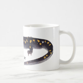 De Café Caneca manchada da salamandra