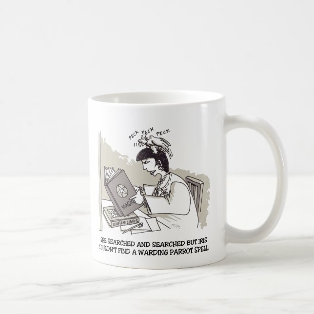 De Café Caneca mão esquerda do Papagaio Feiticeira (Direita)