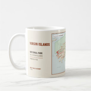 De Café Caneca Mapa da Trilha do Parque Nacional das Ilhas