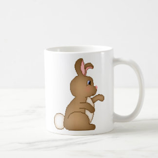 De Café Caneca maravilhosa do dia do coelho bonito