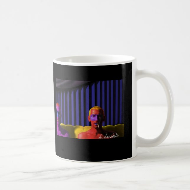 De Café Caneca mascarada preliminar (Direita)
