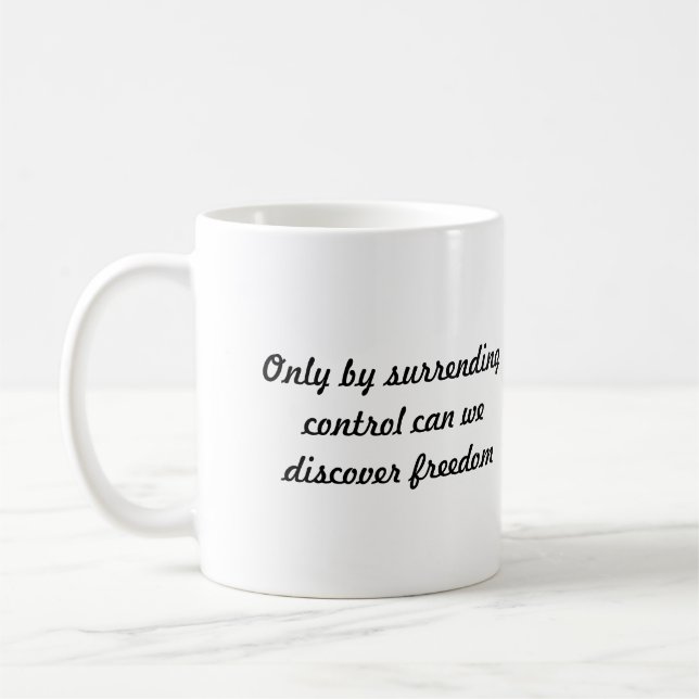 De Café caneca masculina da submissão (Esquerda)