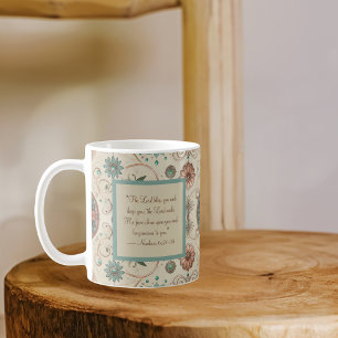 De Café Caneca Matinal Boho Herb Blessing