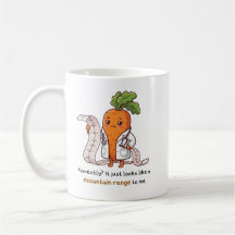 Caneca Médica Divertida ECG Dr. Cenoura - Futuro M