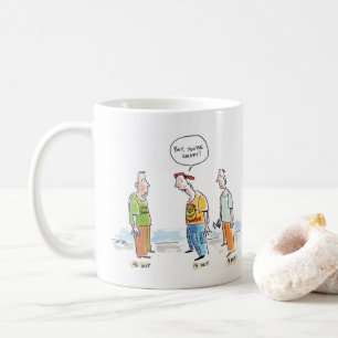 De Café Caneca Meia-Wit
