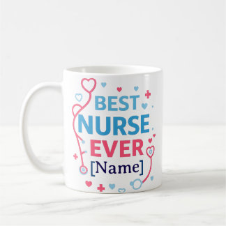 De Café Caneca Melhor Enfermeira do Mundo | Presente Perso