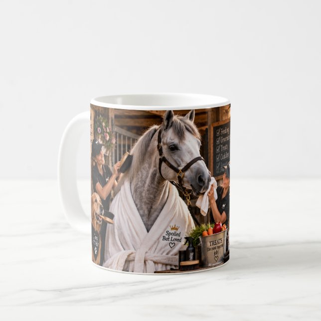 De Café Caneca Meu Cavalo Tem Equipe (Frente Esquerda)