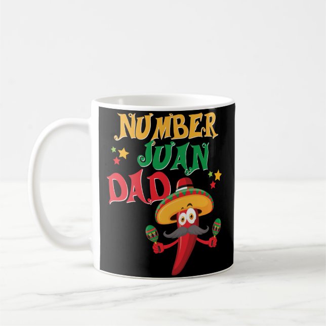 De Café Caneca mexicana espanhola engraçada do dia dos (Esquerda)