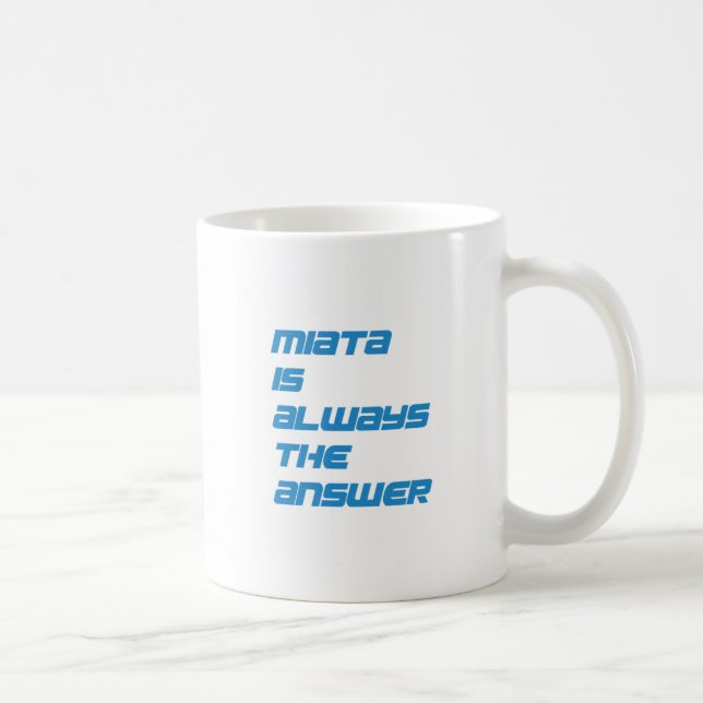 De Café Caneca Miata Mug (Direita)