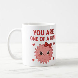 De Café Caneca Microbio Fofa Única no Gênero