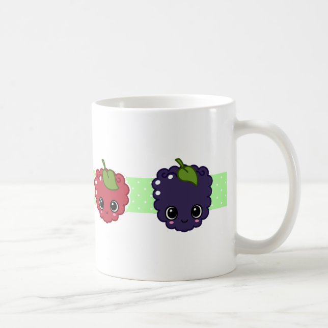 De Café Caneca misturada feliz da baga (Direita)