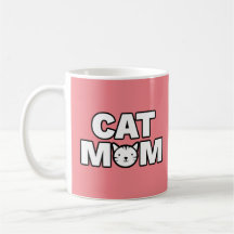 Caneca MOM CAT (rosa)